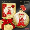 3D Bauble Card And Gift Box Mini Kit 1