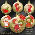 Six 3D Bauble Card And Gift Box Bumper Kit.2