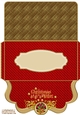 Red Gold Christmas Voucher 3