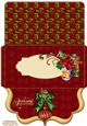 Red Gold Voucher Christmas Decor 5