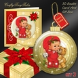 3D Bauble Card And Gift Box Set Two Mini Kit 2