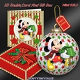 3D Bauble Card And Gift Box