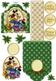 Friends of Mickey Christmas Mini Easel 12