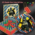 3D Bauble Card And Gift Box Christmas Lego 1