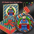 3D Bauble Card And Gift Box Christmas Lego 6