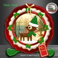Adopt a Reindeer Christmas Plate Card 4