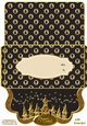 Xmas Black and Gold Gift Voucher 1