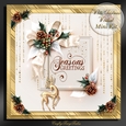 White Christmas Card Front Mini Kit.4