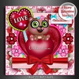 A Beary Valentine Card Front Mini Kit. 5