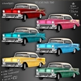 50s Cars Trendy & Floral 6 Pack Kit.2