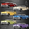 50s Cars 6 Pack.Animal Print Kit.3
