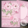 Pretty and Pink 6x8 Floral Card Front Mini Kit.3