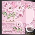 Pretty and Pink 6x8 Floral Card Front Mini Kit.5