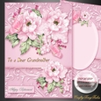 Pretty and Pink 6x8 Floral Card Front Mini Kit.6