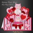 Valentine Owl Cookie Basket kit.2