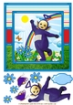 Teletubbies Everyday Fun 7x7 Card Front 2