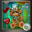 Retro Bear Valentine Kit.4