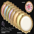 Fancy Gold Framed Mats