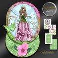 Fairy Garden Oval Easel Mini Kit.2