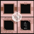 4 Rose Gold Frames Kit-2