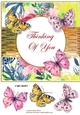 Floral and Butterflies Thinking of You CF. 4