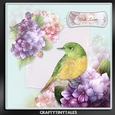 Pretty In Pastel Birds and Floral 6