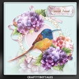 Pretty In Pastel Birds and Floral 7