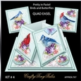 Birds and Butterflies Quad Easel Kit.4
