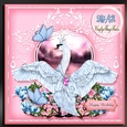 Swan Lake Card Front Kit-1