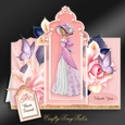 Pretty Lady Tent Card Kit-3