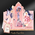 Pretty Lady Tent Card Kit-6