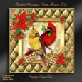 Quilted Christmas Card Front Kit-1