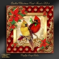 Quilted Christmas Card Front Kit-2