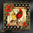 Quilted Christmas Card Front Kit-4