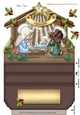 Christmas Nativity Tent Quick Card - Sheet-2
