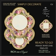Rich and Elegant Premade Flora Easel Kits-3