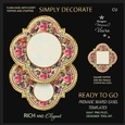 Rich and Elegant Premade Flora Easel Kits-4