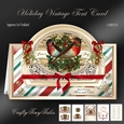 Holiday Vintage Tent Card Kit-2