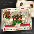 Christmas Holiday Vintage CardFront Kit-2