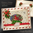 Christmas Holiday Vintage CardFront Kit-5