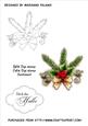 Christmas Decorations Digital Stamp and Sentiment