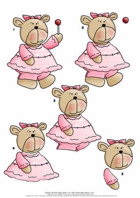 Teddy in Pink