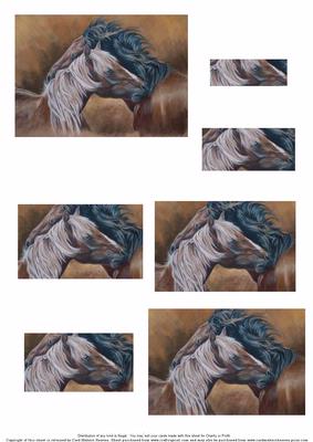 Father and Son Horses