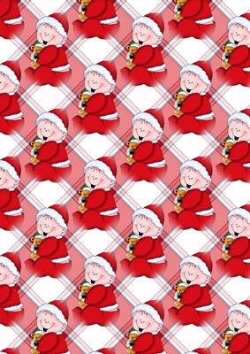 Christmas Baby with Parcel Vellum