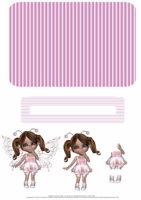 Child Fairy in Pink