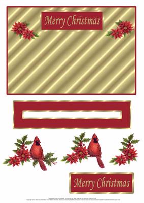 Cardinal and Poinsetta Slider