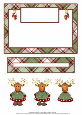Christmas Moose