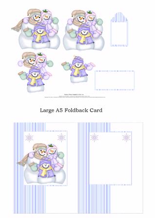 Snow Family 2 A5 Foldback Kit
