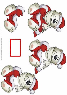 Christmas Polar Bear