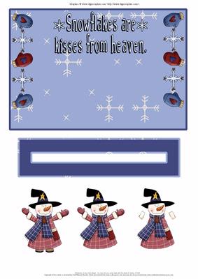 Snowflakes Are Kisses from Heaven
